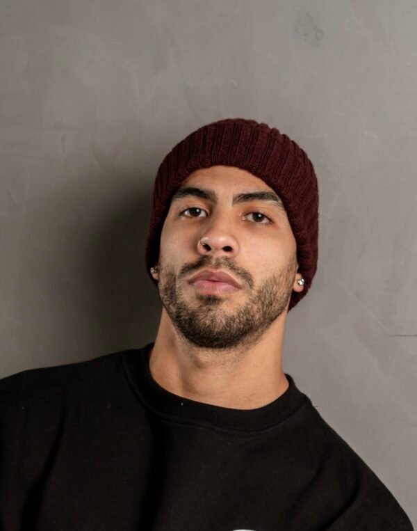 KNIT BEANIE HAT - Imagen 3
