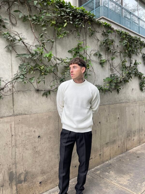 RIBBED KNIT SWEATER - Imagen 5