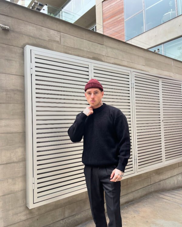 RIBBED KNIT SWEATER - Imagen 4