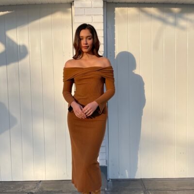VESTIDO OFF SHOULDER