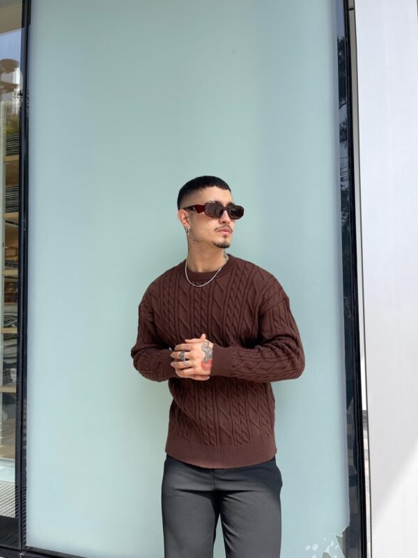 SWEATER PREMIUM PUNTO TRENZA