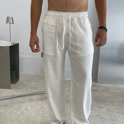 PANTALON LINO NATURAL